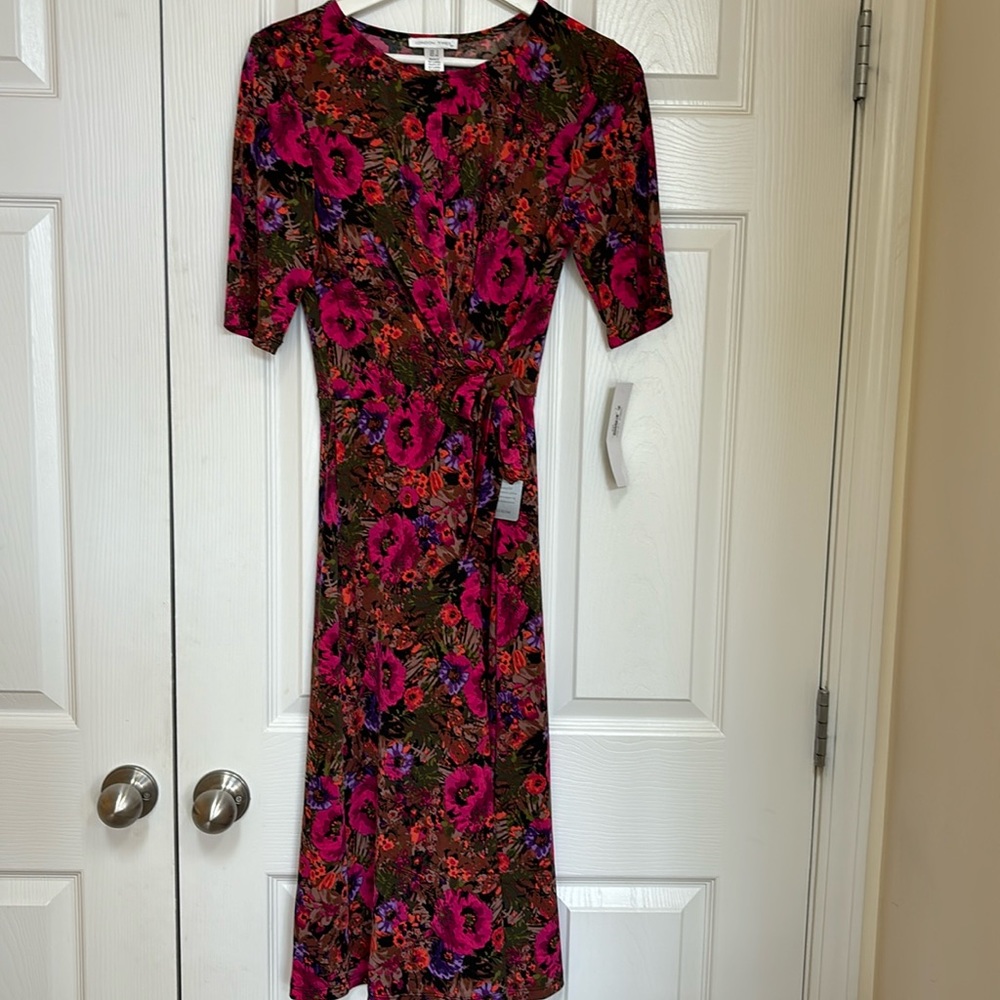 London Times Wrap Dress